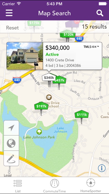 North Carolina's Triangle MLS adds search-by-commute-time tool to agent  iPad app - Inman