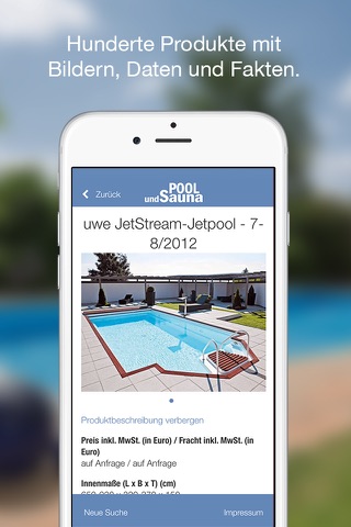 Pool und Sauna - Marktübersichten, Firmen und Produkte screenshot 4