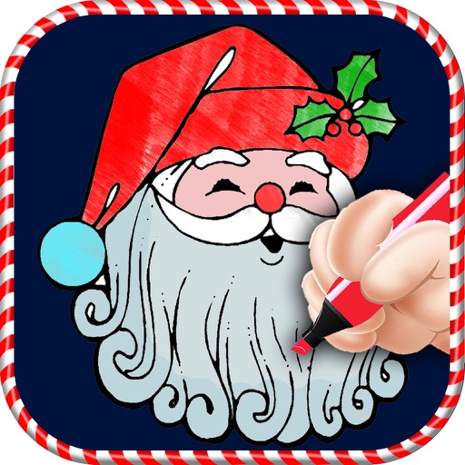 SantaClaus Coloring Book - My First Coloring Book Icon