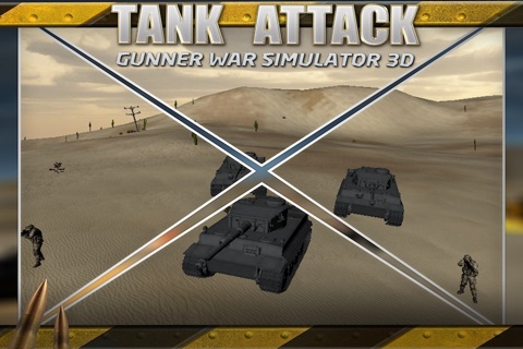 Tank Attack: Gunner War Simulator 3D screenshot 4