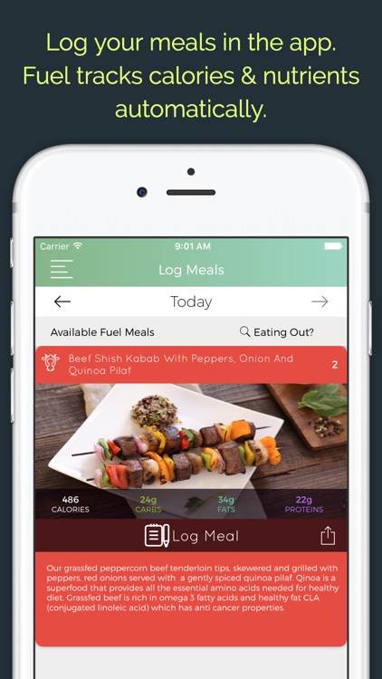 Fuel Meal Delivery: Customized Organic Meals