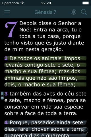 Bíblia JFA Off-line para Celular. Almeida Revista screenshot 2