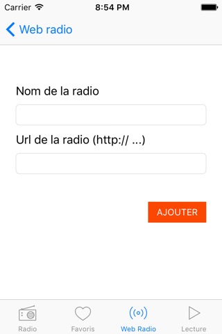Radio web screenshot 4