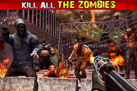 Dead Zombie Battles - Shoot Walking Zombies Games screenshot 3