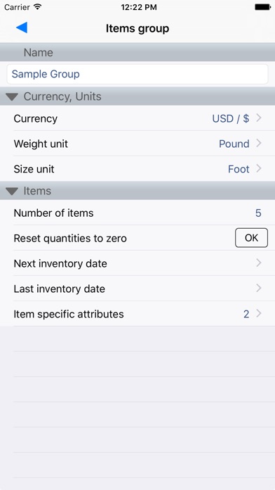 Stock Control Inventory screenshot1