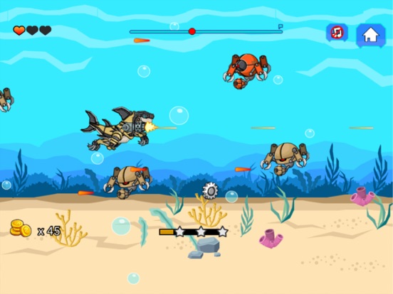 Robot Shark Attack - Robot Dino Corps для iPad