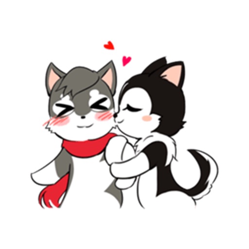 HuskyFamily Sticker Icon