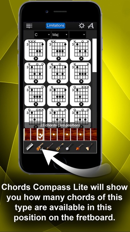 Chords Compass Lite: find piano chords and more! screenshot-3