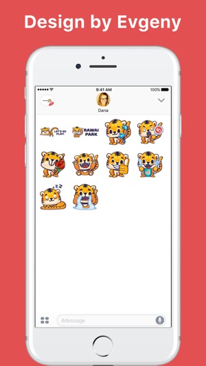 Baby Rawai Tiger stickers by Evgeny(圖2)-速報App