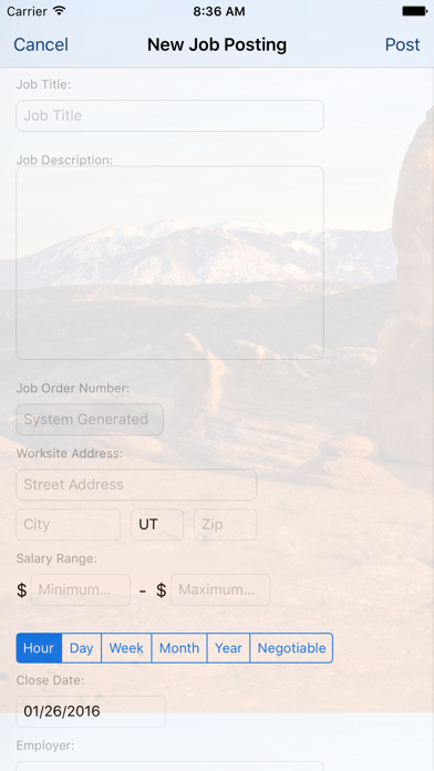 How to cancel & delete Hire Utah from iphone & ipad 1