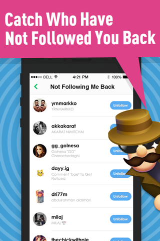 Follower Butler – Followers Tracker for Instagram screenshot 4