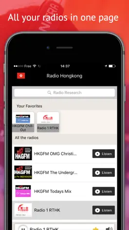 Game screenshot Radio Hong Kong - Radios HKG FREE apk