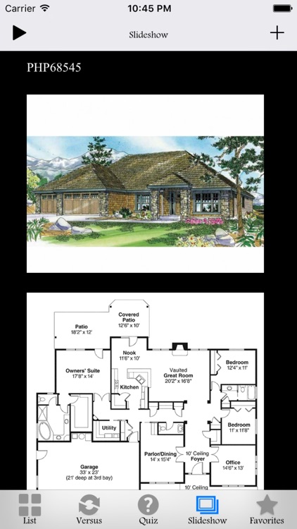 Prairie Style - House Plans screenshot-3