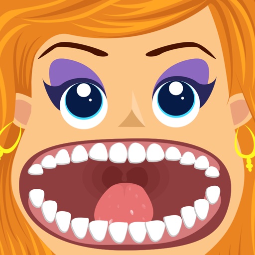 Awesome Celebrity Dentist Makeover Pro - new kids dentist game Icon