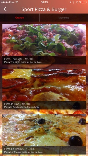 Sport Pizza & Burger Cuisson au feu de bois(圖3)-速報App