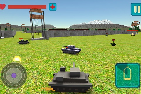 Armored Craft Tank Battle 3D - Full screenshot 3