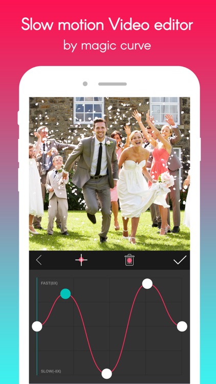 Slow motion & fast motion Video Editor by magic Curve for Youtube, Instagram, Vine : VSlow