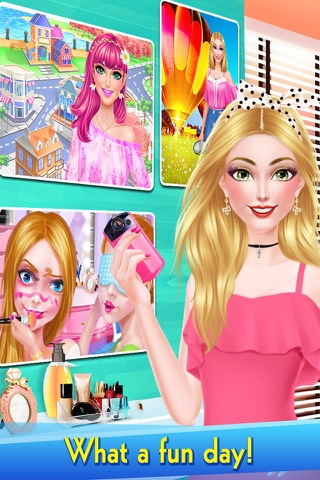 Fashion Blogger Girl - Blindfold Makeup Challenge screenshot 2
