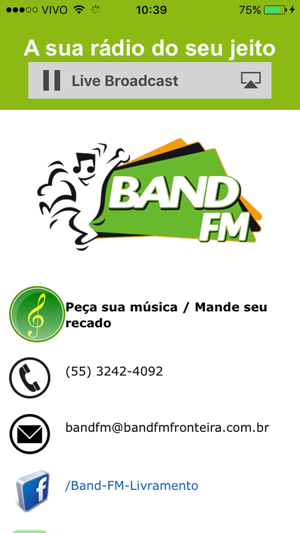 Band FM Livramento 96,1