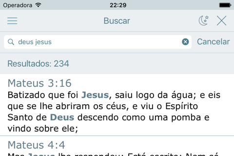 Bíblia JFA Off-line para Celular. Almeida Revista screenshot 4