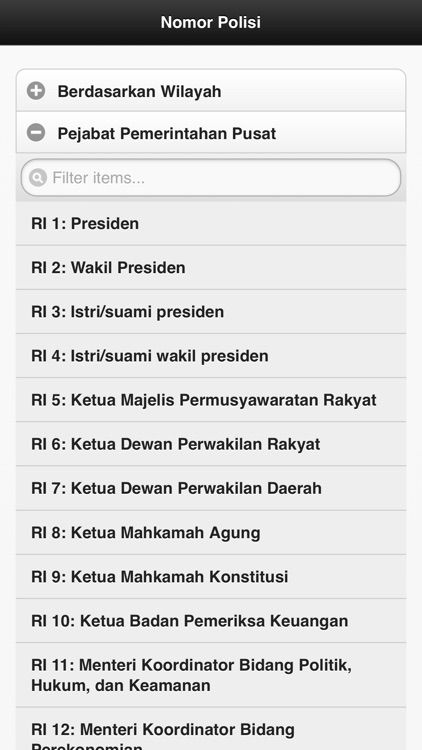 Plat Nomor Polisi