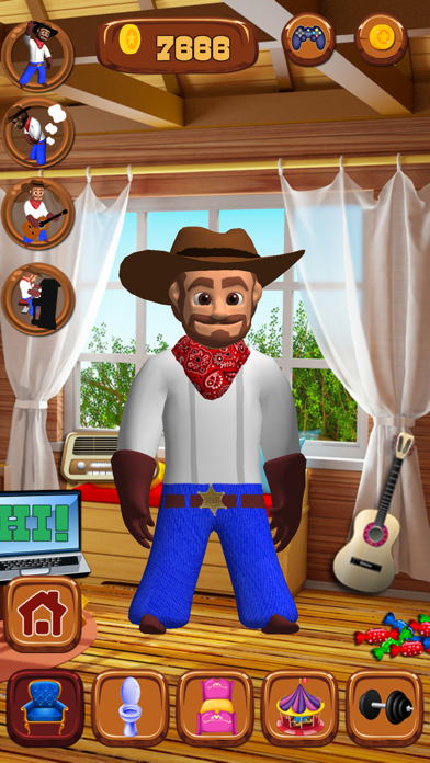 How to cancel & delete Talking Cowboy Game from iphone & ipad 1