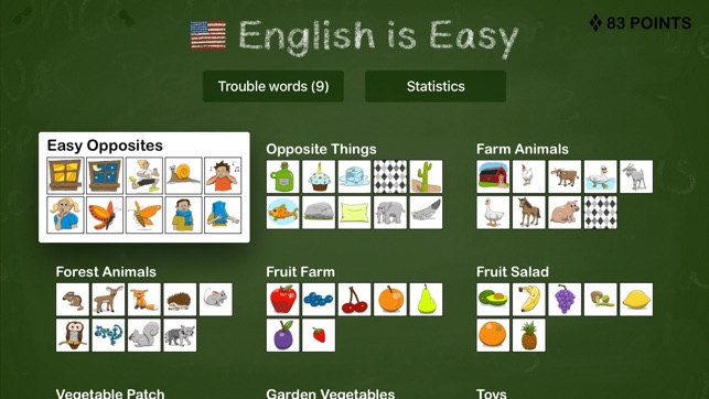 English is Easy – Learn vocabulary with 