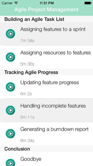 Agile Project Management - Step by Step Videos(圖3)-速報App