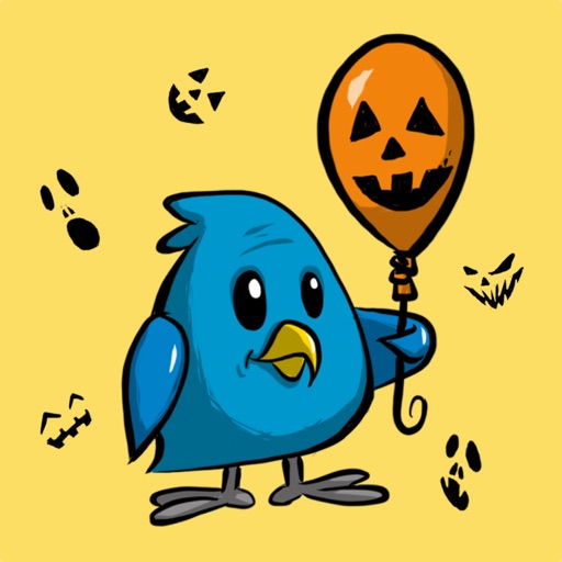Blue Bird Academy Halloween Stickers icon