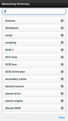 Game screenshot Networking Dictionary Offline hack