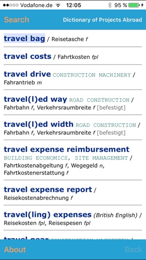 Dictionary of Projects Abroad German <-> English(圖3)-速報App