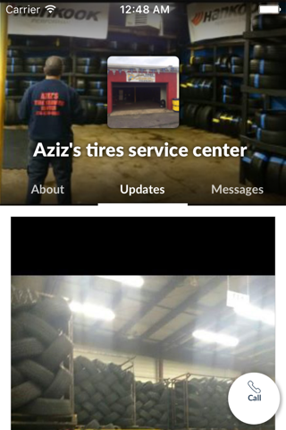 Aziz's tires service center by AppsVillage screenshot 2