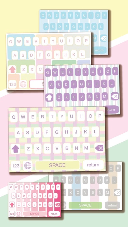 Wonderful Pastel Keyboard screenshot-4