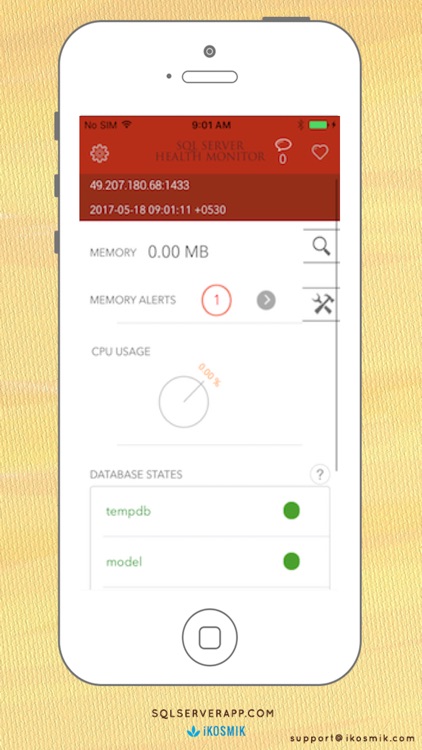 DBA Mobile DB Client for Microsoft SQL Server Pro screenshot-4