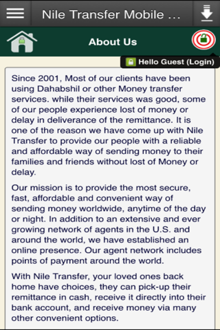 Nile Transfer Mobile App screenshot 3
