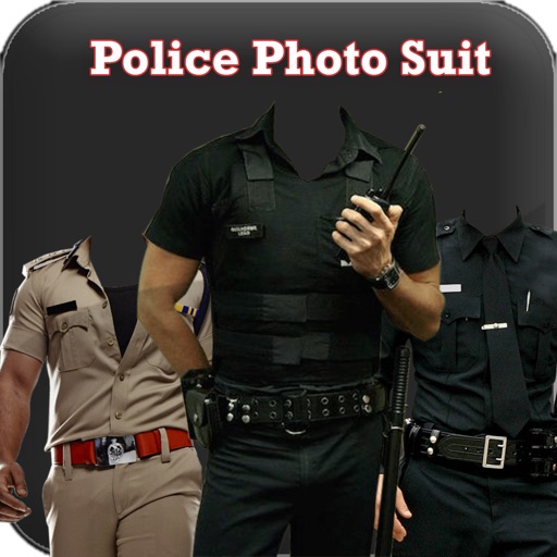 Police Photo Suit Editor Icon