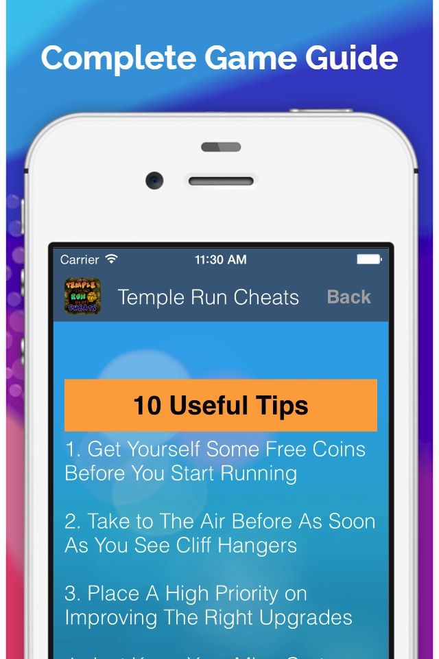 Guide for Temple Run Tips & Cheats screenshot 3