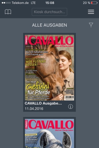 CAVALLO screenshot 2