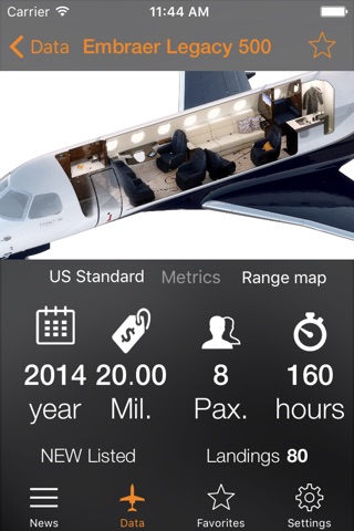 AvioTrader Certified Pre-Owned Aircraft Selection screenshot 2