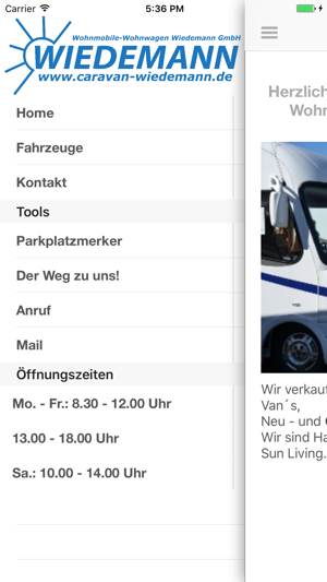 Wohnmobile - Wohnwagen Wiedemann GmbH(圖3)-速報App