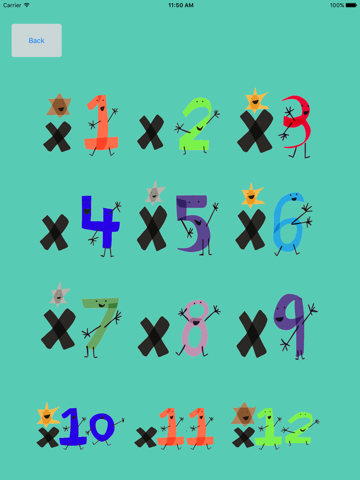 Your Multiplication Times Tables - Math for kids screenshot 2