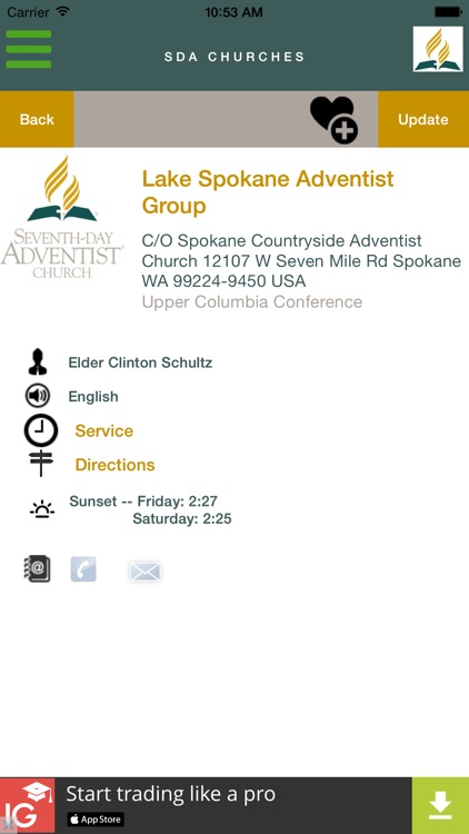 SDA Church Finder