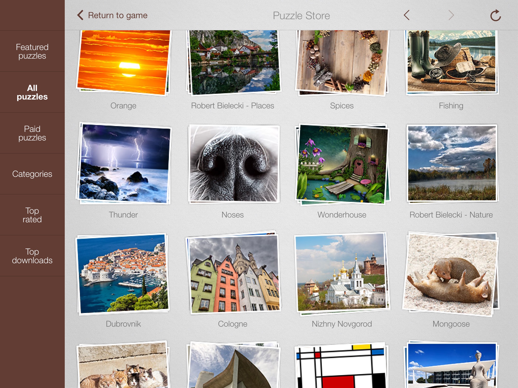 1000 Jigsaw Puzzles screenshot 2