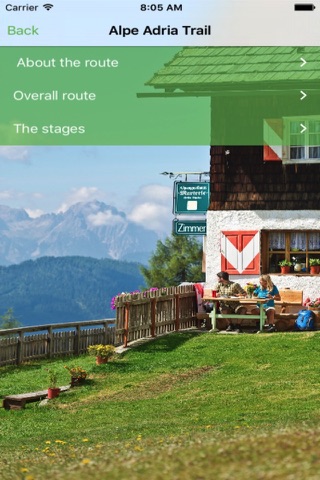 Alpe Adria Trail screenshot 2