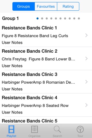 Resistance Bands Clinic screenshot 2