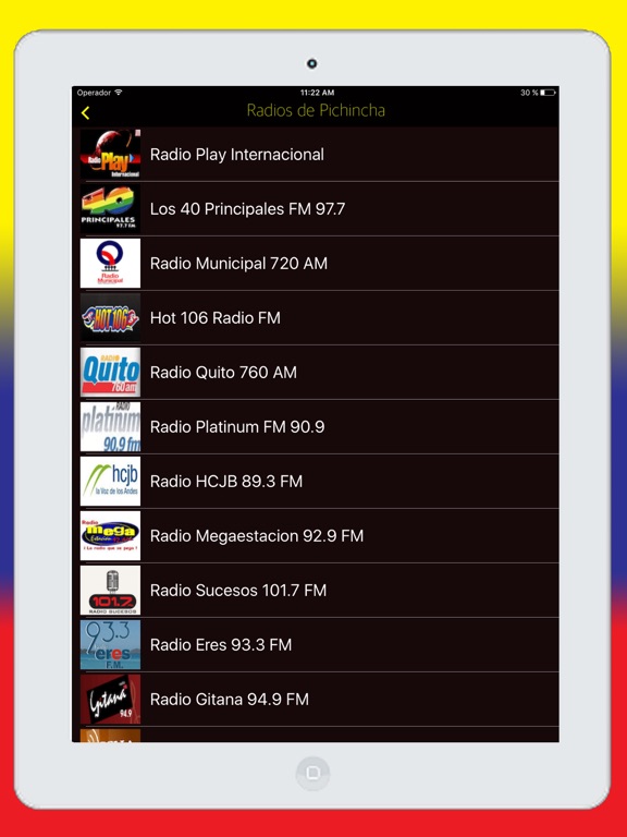 Radios Ecuador - Emisoras de Radio Online FM AM screenshot 2