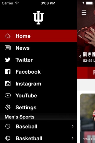 Indiana Hoosiers Official App screenshot 2