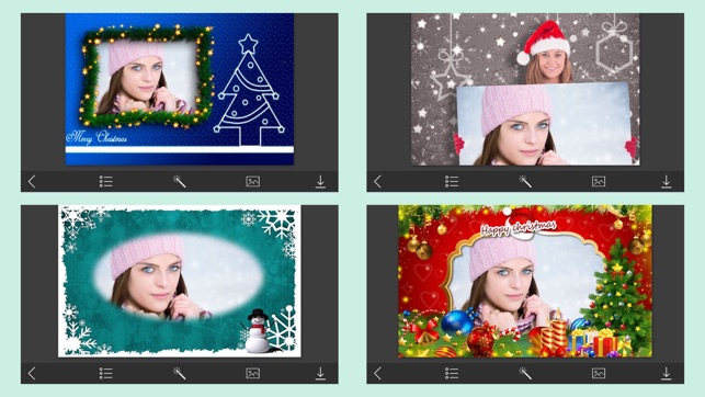 Creative Xmas Frames - Instant Photo frame Maker(圖2)-速報App