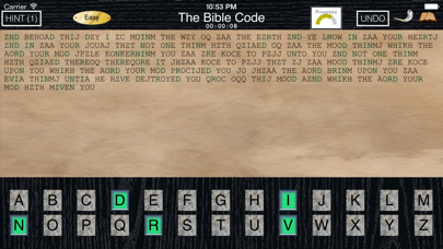 How to cancel & delete Bible Code Free : The Cryptic Cipher Puzzle Game from iphone & ipad 2