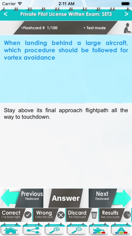 Private Pilot License Test-2700 Flashcards Study Notes, Terms & Quizzes screenshot-3